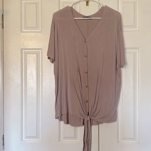 Mauve Shop Basic Medium Tie T-Shirt